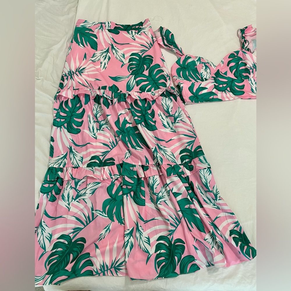 Maxi skirt set